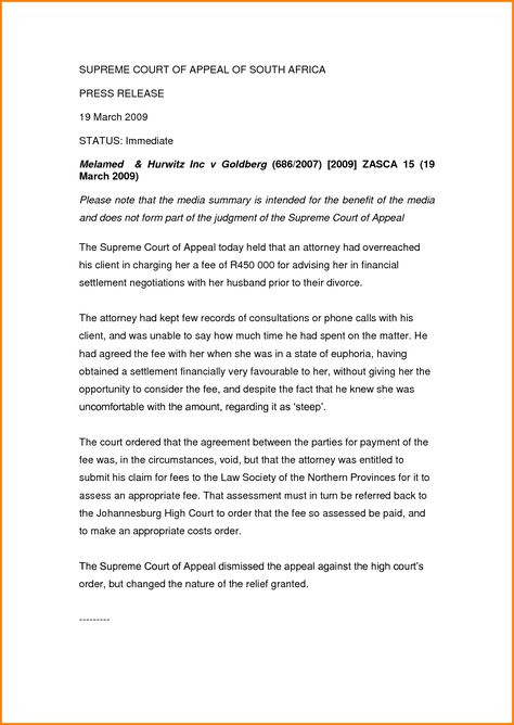 settlement agreement format