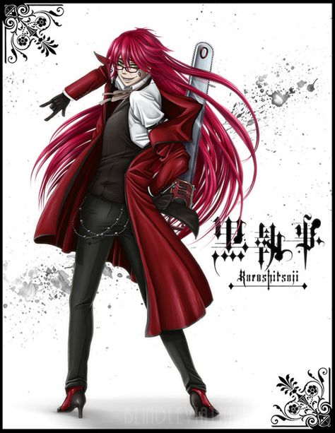 black butler grell voice black butler grell voice