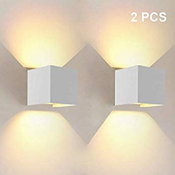 12W//16W Applique Murale Interieur LED Lampe Up and Down Design Blanc Chaud 3000K