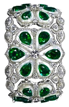 100 Emeralds...Bracelets ideas | emerald bracelet, beautiful jewelry
