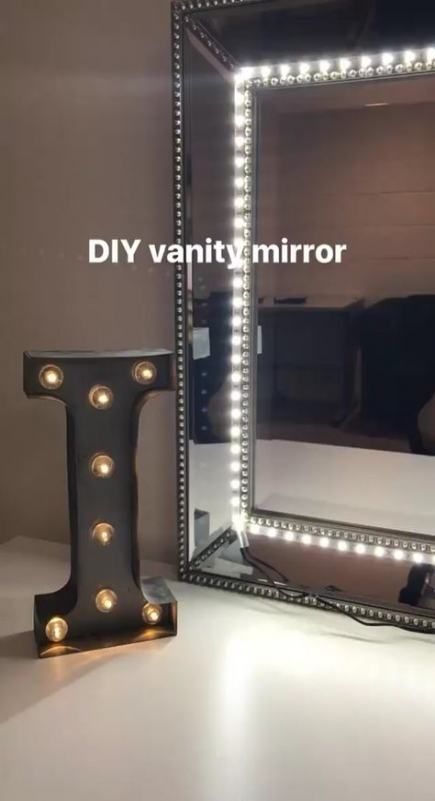 Best Led Strip Lighting Ideas Dorm 37 Ideas Diy Vanity Mirror Closet Lighting Diy Diy Vanity