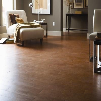 Millstead Burnished Straw Plank Cork 13 32 In Thick X 5 1 2 Wide 36 Length Flooring 10 92 Sq Ft Wood Floors Cork Flooring, Millstead Caramel Straw Cork Flooring
