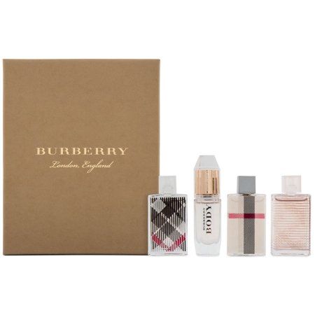 Burberry Mini Perfume Gift Set for Luxury Miniature Eau de Parfum 60