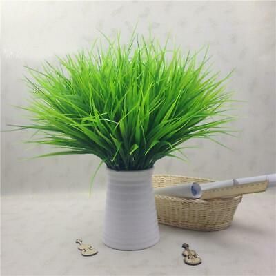 Green Fake Artificial Plant Plastic Leaves Flower Grass Office Home Garden Decor Green Fake Artificial Plant Plastic Leaves Flower Grass Office Home Garden Decor