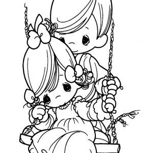 Precious Moments | Kids Play Color - Part 2 | Precious Moments Coloring Pages, Valentine Coloring Pages, Free Coloring Pages