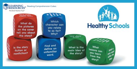 Teacher Created Resources 20634 Foam Reading Comprehension Cubes