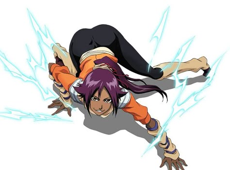 Yoruichi God of Thunder Pose