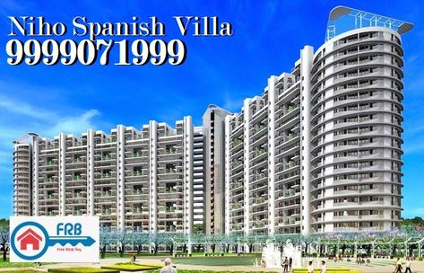 niho spanish villa spacious and elegant villas for sale sector 50 golf course extension road in 2021 spanish villa villa spanish architecture