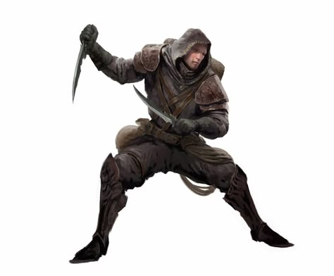 Fantasy Medieval Rogue voleur personnage RESIN MODEL KIT MINIATURE MDN 75 mm