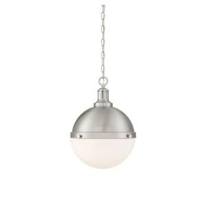 Radionic Hi Tech Kepler 1 Light Silver Pendant Pen Kep 18p Sv Rht The Home Depot Light Satin Light Filament Design