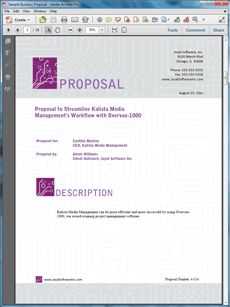 technical offer template