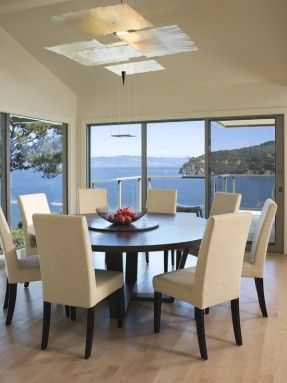 Nice Table And Chairs Contemporary Dining Room Circular Design Pictures Remod Round Large Furniture Round Dining Room Table, Round Dining Room Tables For 6 8