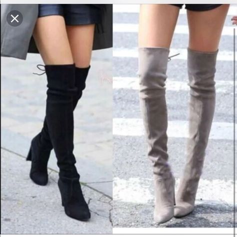 ki Forever Link Women/'s Over The Knee Thigh High Flat Boot
