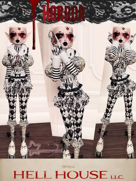 Dti Outfits Theme Horror Movie