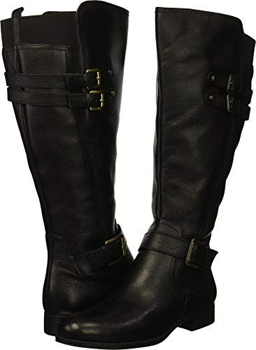 naturalizer jessie wide calf boots