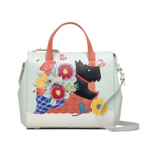 Radley London ~ Basket Bouquet, Large Zip Top Multiway Radley London ~ Basket Bouquet, Large Zip Top Multiway