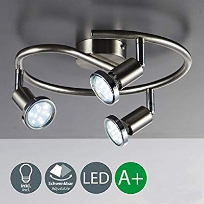 Deckenleuchte 1 flammig Deckenlampe mit Deko Flurlampe Leuchte Lampe aus Glas