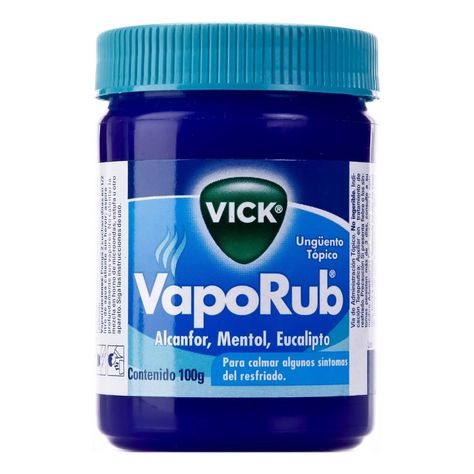 vick vaporub indulge ingredientes