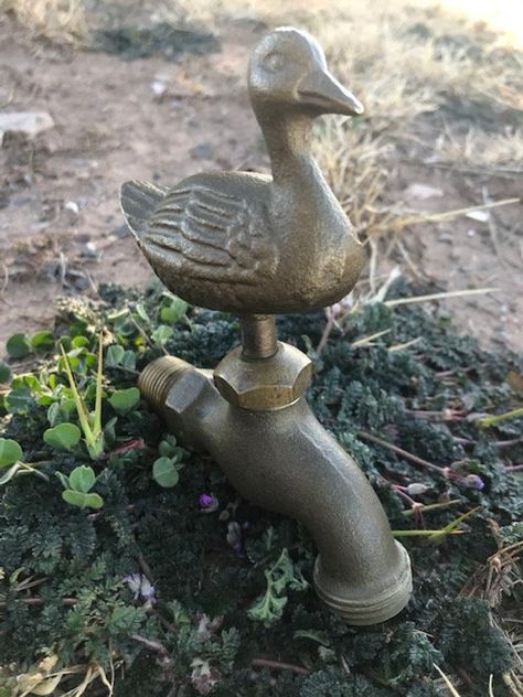 Duck Bird Lover Hunter Bronze Statue Sculpture Gift Art Deco Garden Decor Gift
