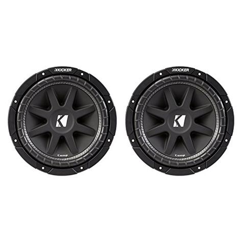 Kicker 43C124 Classic 12/" Comp 4 Ohm SVC Subwoofer