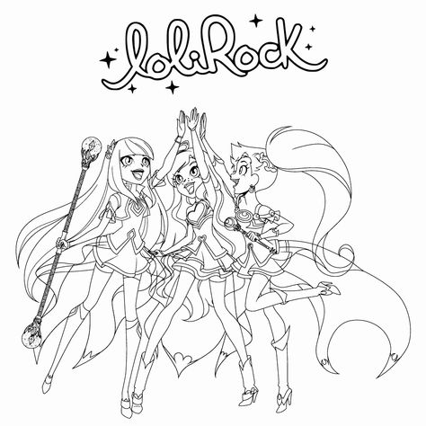 8 ides de Coloriage lolirock coloriage dessin lolirock coloriage