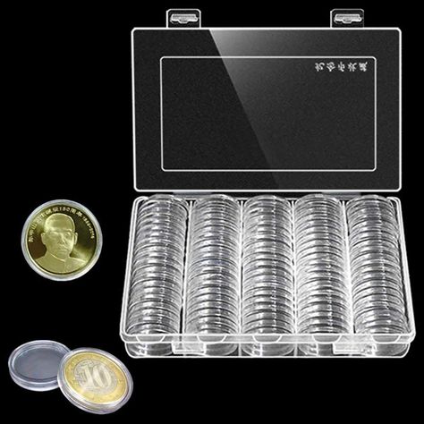 20 Pocket Guard House Thumb Cut Coin Pages Storage Archival 2x2 LOT OF 50