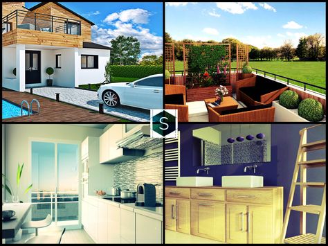 Made with our 3D software, My Sketcher 3D Exterior design, HD - amenagement interieur d en ligne gratuit Made with our 3D software, My Sketcher 3D Exterior design, HD - amenagement interieur d en ligne gratuit