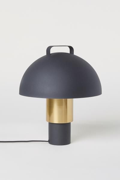 Metal Table Lamp Gold Coloured Home All H M Gb Metal Table Lamps Gold Table Lamp Lamp