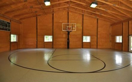 46 Ideas For Basket Ball Court Design Dream Homes Home Basketball Court Basketball Court Indoor Basketball Court