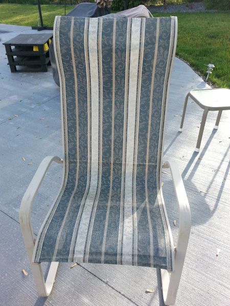 Patio Sling Chairs Recover Patio Chair Covers Outdoor Sling Chair Redo Outdoor Furniture
