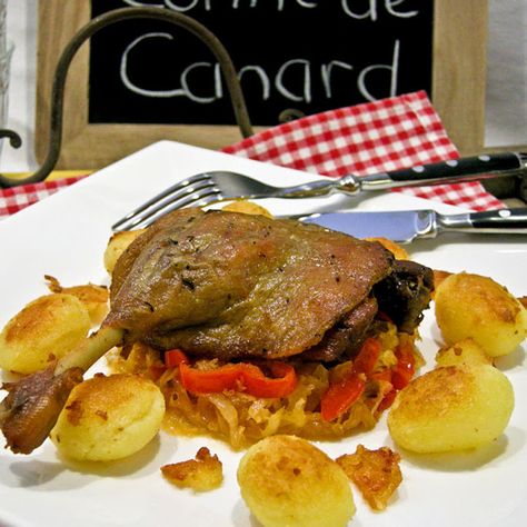 De 20+ beste afbeeldingen van Eend recepten in 2020 | eenden Confit de canard recept Ohmydish