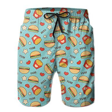 COOA Colorado Flag Mens Quick Dry Beach Board Shorts Swim Trunk