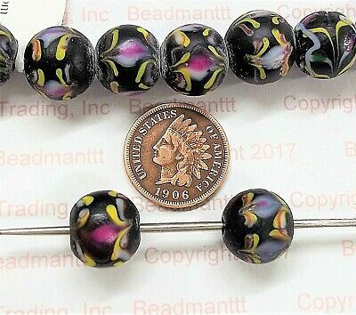 handmade Handmade java beads featherbeads colorful beads 10 pieces