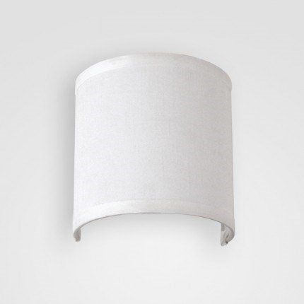 Upgradelights 6 Inch Clip On Wall Sconce Shield Half Lampshade 6x6x5 White Sconces - Wall Sconce Shield Lamp Half Shade Upgradelights 6 Inch Clip On Wall Sconce Shield Half Lampshade 6x6x5 White Sconces - Wall Sconce Shield Lamp Half Shade