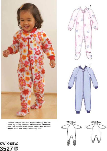 Kwik Sew 60 Sleepers Baby Sewing Inspiration Sewing Sewing Mesmerizing Pajama Sewing Pattern Kwik Sew 60 Sleepers Baby Sewing Inspiration Sewing Sewing Mesmerizing Pajama Sewing Pattern