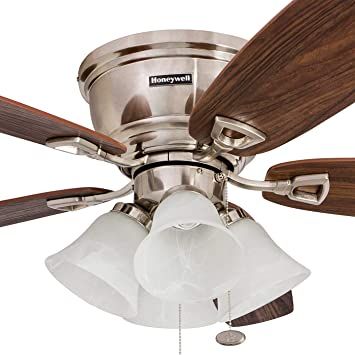 Honeywell 50182 Quick 2 Hang Hugger Ceiling Fan 52 Rdquo Dimmable Led White Swirled Marble Fixtures Easy Install - Best Hugger Ceiling Fans Honeywell 50182 Quick 2 Hang Hugger Ceiling Fan 52 Rdquo Dimmable Led White Swirled Marble Fixtures Easy Install - Best Hugger Ceiling Fans