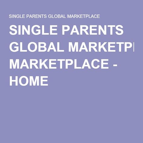 Single global marketplace