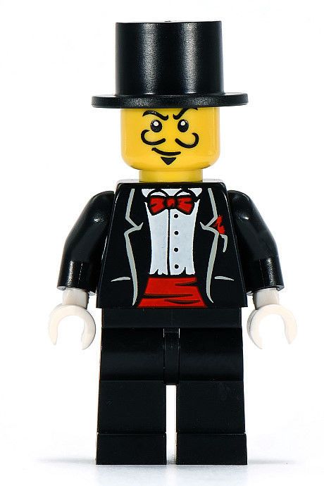 New Genuine LEGO Snowboarder Guy Minifig with Snowboard Series 5 8805
