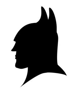 Vinyl Decal Free Shipping 750 Batman Head Silhouette Super Hero