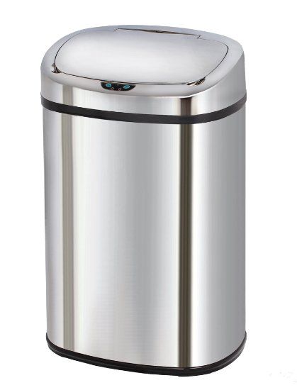 Sense Bin Une Poubelle Automatique De Tri Selectif En Inox Made Com Avec Images Poubelles Automatiques Tri Selectif Poubelle