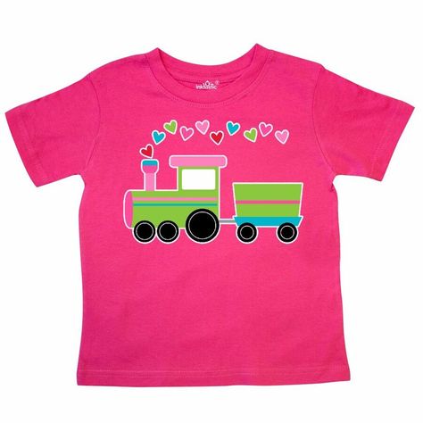 I Love Heart TRAINS T-Shirt Mens Womens