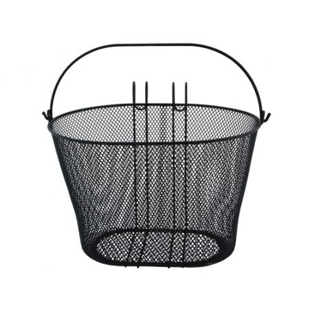 Oval Steel Mesh Bike Basket 21-H mountian bike beach cruiser bicycle basket