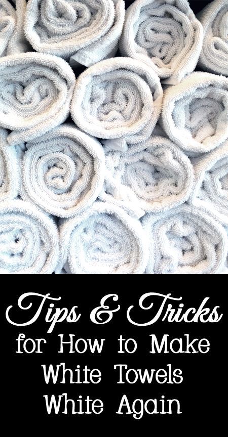 How To Make White Towels Again Washing How To Make White Towels Again