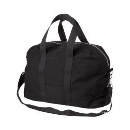 Mindre canvasbag med axelrem och ett smart resefack. Granit Mindre canvasbag med axelrem och ett smart resefack. Granit