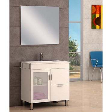 Conjunto De Mueble De Baño Atlanta 80 Blanco Leroy Merlin Muebles De Baño Muebles Muebles Bajo Lavabo