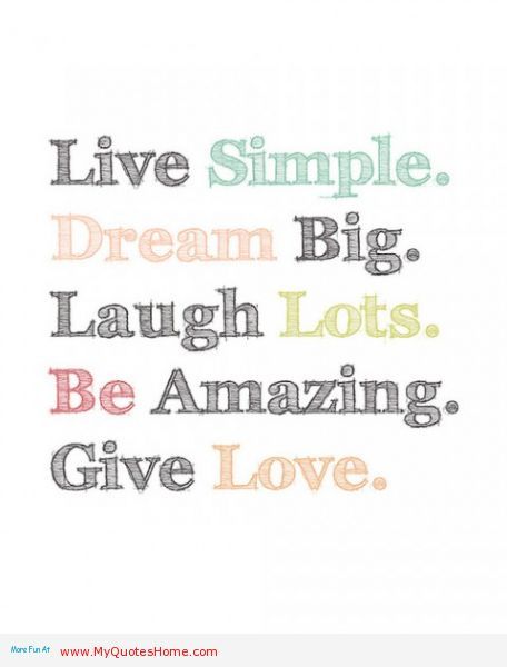Simple girl message