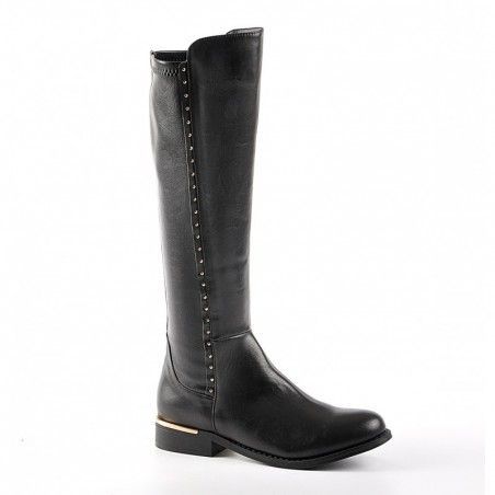botte velour talon plat botte velour talon plat