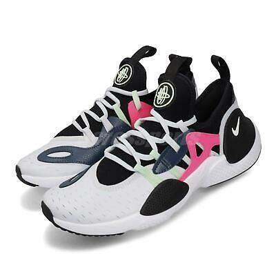 pink black and white huaraches