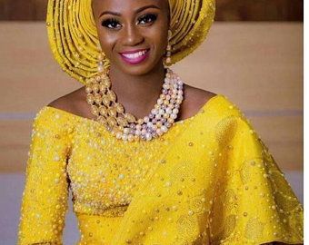African women/'s clothing African fashion wedding suit elegant women outfit Special event dresslace fabric