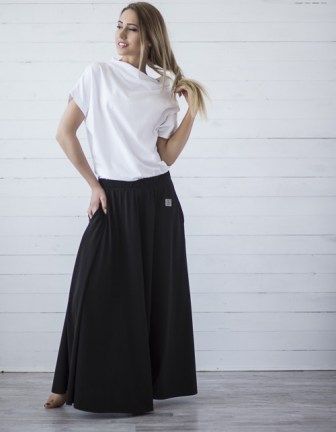 Spodnica Long Womens Dresses Fashion Midi Skirt